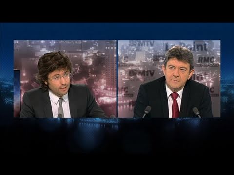 BFMTV 2012 - Interview de Jean-Luc Mélenchon par Le Point