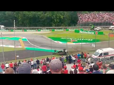 Incidente Crash Marcus Ericsson Monza 2018