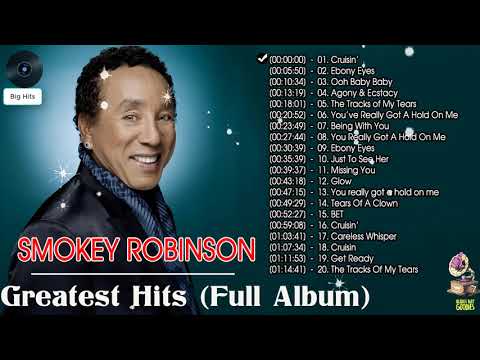 SMOKEY ROBINSON Greatest Hits (Full Album) - The Best Of SMOKEY ROBINSON (HQ)