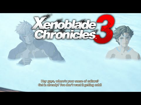 Xenoblade Chronicles 3 - Hot Spring Cutscene Isurd Ascension Quest Effervescent!