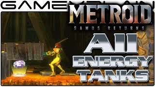 Metroid: Samus Returns - All Energy Tank Locations (Guide & Walkthrough)