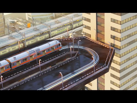 Trains vs U-Turn 😱 Teardown