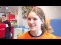 Medaillewinnaars EK shorttrack geven kinderpersconferentie