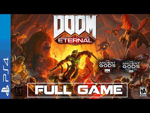 DOOM ETERNAL-Full  PS4 Gameplay Walkthrough | FULL GAME Longplay