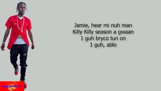 Popcaan - 1 Guh ( Official  Lyrics ) May 2017