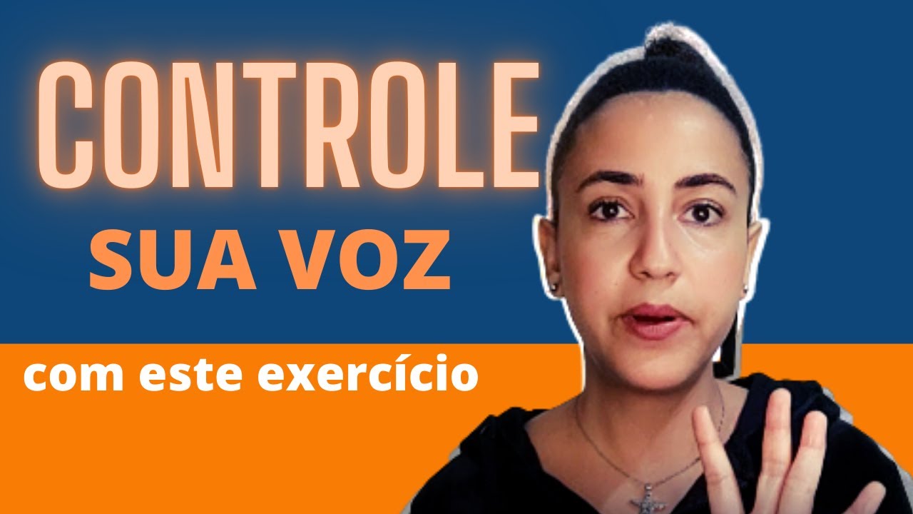 MELHOR exercício para CONTROLAR A VOZ