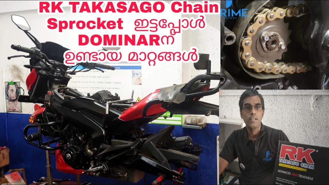 Best Chain Sprocket for DOMINAR 400 | RK TAKASAGO CHAIN SPROCKET