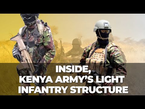 From 8 Men to 800: The Amazing Structure of Kenya Army's Light Infantry