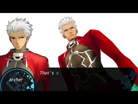 FATE/EXTRA Walkthrough Part 37 Route: Archer (Sub Route: Rin) (No Commentary)