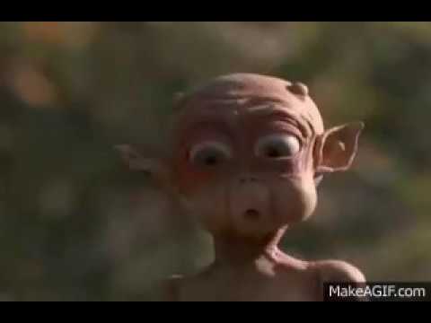 GIF of video that Paul Rudd pranks Conan with every time |Mac and Me (1988)|E.T. ripoff| McDonald's