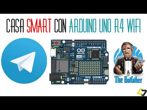 Rendi SMART la tua CASA con Arduino Uno R4 WiFi e Telegram