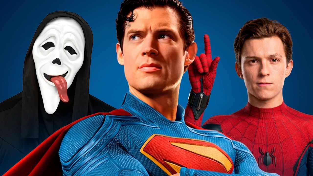 brainiac es solo el comienzo de Justice League, nuevo tráiler de spider-man, scary movie vs Heman,