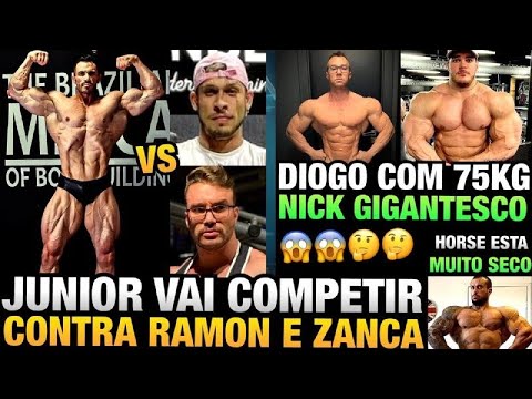 O CLASSIC QUE PODE ENCARAR RAMON E ZANCA ?? - DIOGO MOSTRA SHAPE DE 75KG - NICK GIGANTE - HORSE SECO