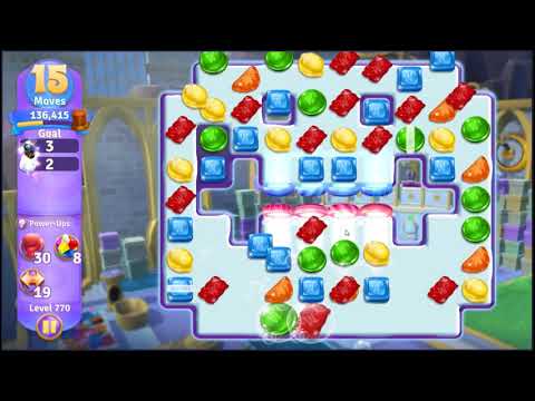 Wonka's World of Candy Level 770 - NO BOOSTERS + FULL STORY 🍫 | SKILLGAMING ✔️