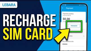 HOW TO RECHARGE LEBARA SIM CARD 2026 (TOP UP LEBARA SIM CARD)