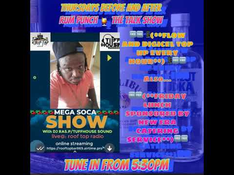 TUFF HOUSE SOUND ENTERTAINMENT LIVE @ROOFTOPRADIO869 JTS LIVE RELEASE ON THURSDAY NIGHT MEGA SHOW