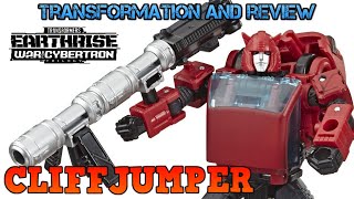 WFC Earthrise CLIFFJUMPER|Review and Transformation