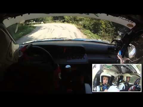Cameracar Rally Valli Cuneesi 2015 Fredducci-Patrone Clio W A7 1°di classe - PS 4