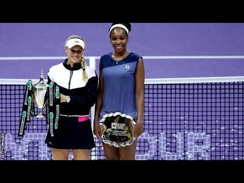 Caroline WOZNIACKI VS Venus WILLIAMS Singapore 2017 FINAL HIGHLIGHTS