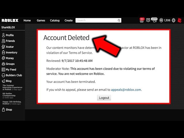 How To Get Your Deleted Roblox Account Back