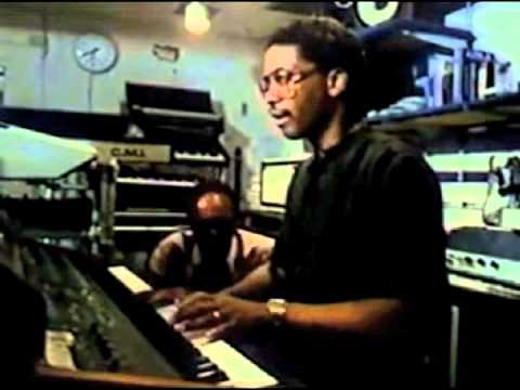 Herbie Hancock and Quincy Jones in the studio