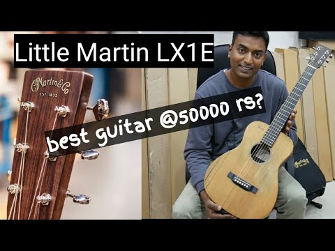 Martin LX1E guitar review & sound demo | little martin | best at 50000rs #martinguitars