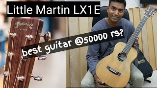 Video thumbnail for Martin LX1E guitar review & sound demo | little martin | best at 50000rs #martinguitars by SKISWUD The Guitar Shop