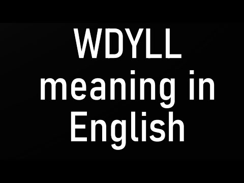 Wdyll