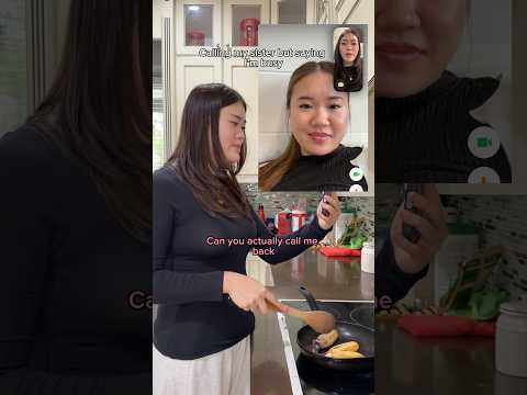 Sister really fell for it🤭 #sister #sisters #funny #funnyvideo #comedy #comedyvideo #relatable #fun