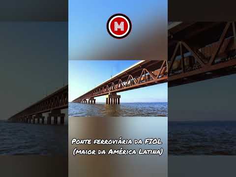 Ponte ferroviária da FIOL (maior da América Latina) - Myx 10