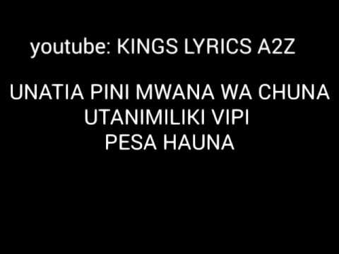 Jay Melody featuring Nandy -Namwaga Mboga lyrics