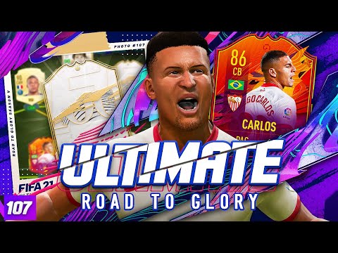 WE GOT A NEW ICON!!! ULTIMATE RTG! #107 FIFA 21 Ultimate Team Road to Glory