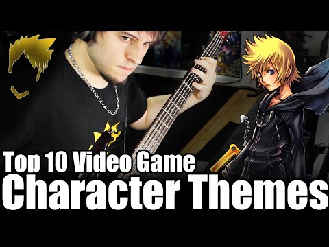 Top 10 Video Game Character Themes - Guitar Medley (FamilyJules7x)