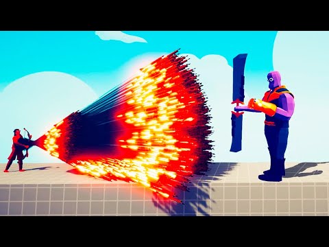 1000x OVERPOWERED FIREWORK ARROW vs UNITS | TABS - Totally Accurate Battle Simulator