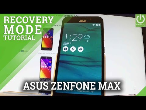 Recovery Mode ASUS Zenfone Max - Enter / Quit ASUS Recovery