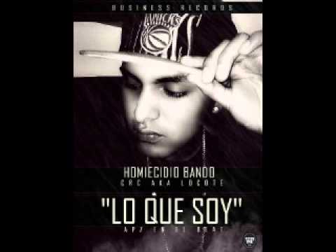 LO QUE SOY - CRC (HOMIECIDIO BANDO) 2014 (PROD.BUSSINES RECORDS - APZ BEATZ))