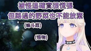 番長追逐戰緊張到出手汗差點滑掉搖桿，但還是惦記著路過的野菜要不要撿【轟はじめ】【Hololive/翻譯/中文/精華】