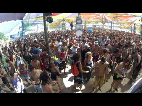 Freedom Festival 2013 Portugal Elvas - dia 16 fiesta por la mañana pt 3 / 4 dj Myrah