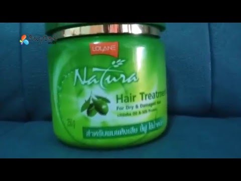 Lolane Natura Hair Treatment For Dry & Damaged Hair +Jojoba Oil & Silk Protein 250g