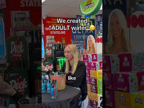 \هذا لذيذ وخطير في نفس الوقت\🤣 بدون فقاعات. نسبة كحول 5%. إنها ببساطة مياه للبالغين ومصممة لفصل ا...