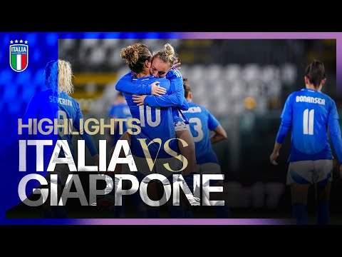 Highlights: Italien – Japan 1:1 | Frauen | Freundschaftsspiel