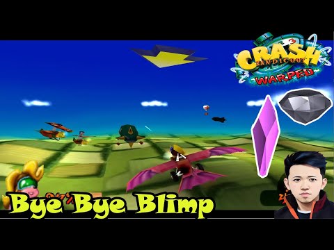 Bye Bye Blimp - Crystal And White Gems - N. Gin Area | Crash Bandicoot 3: Warped
