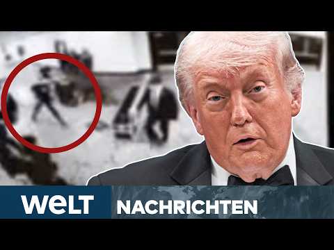 Video Thumbnail: WASHINGTON: Panne bei Security?! Attentäter stürmt Hotel Hilton bei Dinner mit Trump | WELT STREAM