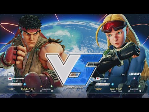 SF5: DAIGO (RYU) VS SANTAROU (CAMMY)
