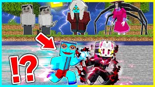 ダンダダンの世界でチート逃走中!ターボママァから逃げろww【まいくら / マインクラフト】