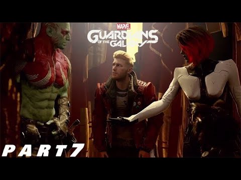GUARDIANS OF THE GALAXY Walkthrough Gameplay Part 7 - CANINE CONFUSION