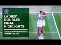 Mertens / Zhang vs. Krejcikova / Siniakova: Ladies' Double Final Highlights | Wimbledon 2022