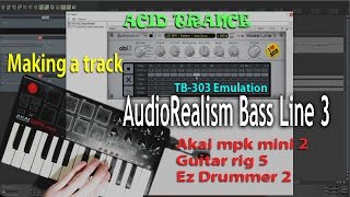 Video thumbnail for Testing the AudioRealism Bass Line 3 (ABL3) Roland TB 303 VST by Stamatis Stabos