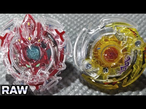 Trident .T.Q vs Dark Deathscyther .H.E - [Beyblade Burst RAW] - ベイブレードバースト