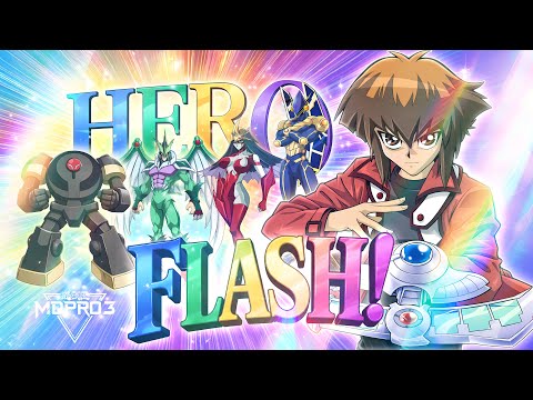 HERO FLASH! NEW HERO SUPPORT 🔥 (BLAZING DOMINION) | Yu-Gi-Oh! MDPro3